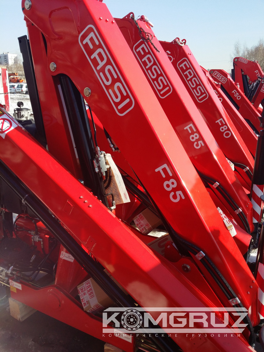 Бортовой Урал Next 4320 c кму Fassi F85B.0.22 фото
