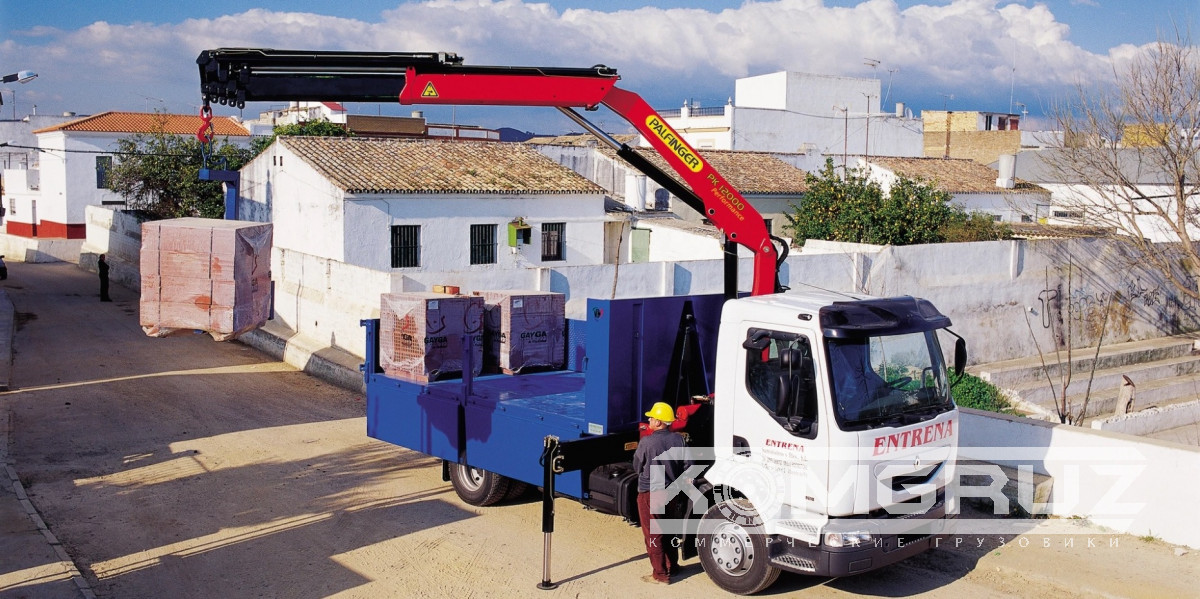 Бортовой Урал Next 4320 c кму Palfinger PK 12000А фото