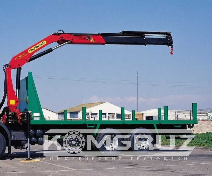 Бортовой Урал Next 4320 c кму Palfinger PK 15500А фото