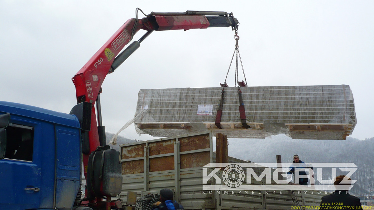 Бортовой Урал Next 4320 c кму Fassi F155A.0.22 фото