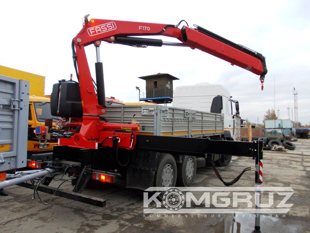 Бортовой Урал Next 4320 c кму Fassi F175A.0.22 фото