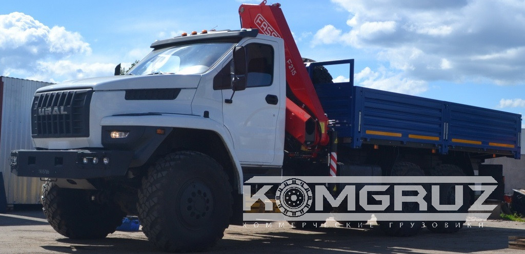 Бортовой Урал Next 4320 c кму Fassi F215A.0.22 фото