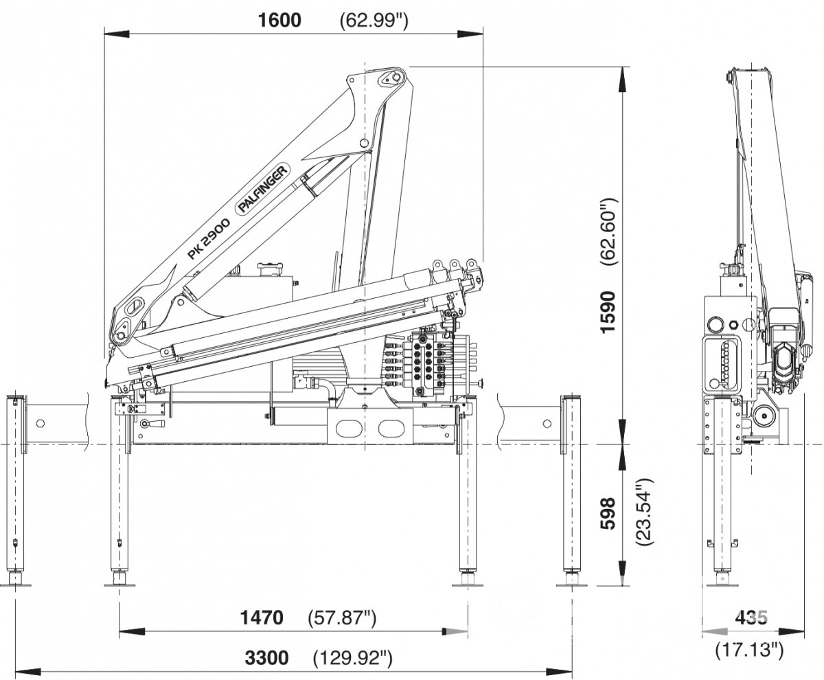 КМУ Palfinger PK 2900 High Performance фото